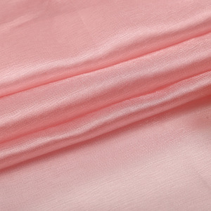 Solid Color Bark Wrinkle Hanfu Fabric 20D108D Polyester <b>Material</b> Spring Summer Ancient Style Women Dress Fabric - Product Image 3
