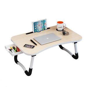 Directamente de fábrica Venta caliente Nuevo diseño Escritorio de ordenador portátil de pie plegable de madera para cama - Product Image 1