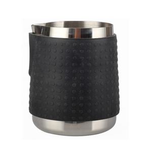 Manchon en silicone, bec anti-goutte, pichet à mousse de lait en acier inoxydable 350 ml/600 ml - Product Image 3