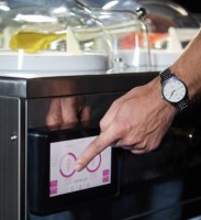 Nieuwe CE NSF goedgekeurde automatische staande batchvriezer voor Italiaans gelato, yoghurt en ijs, 4 smaken.