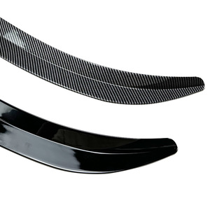 สปอยเลอร์หลังรถยนต์ฟอร์ด โฟกัส เอสที ไลน์ แฮทช์แบค ปี 2019+ สีดำพ่นเงา ลายคาร์บอนไฟเบอร์ วัสดุ ABS ทรงดั๊กเทล สำหรับตกแต่งภายนอก - Product Image 5