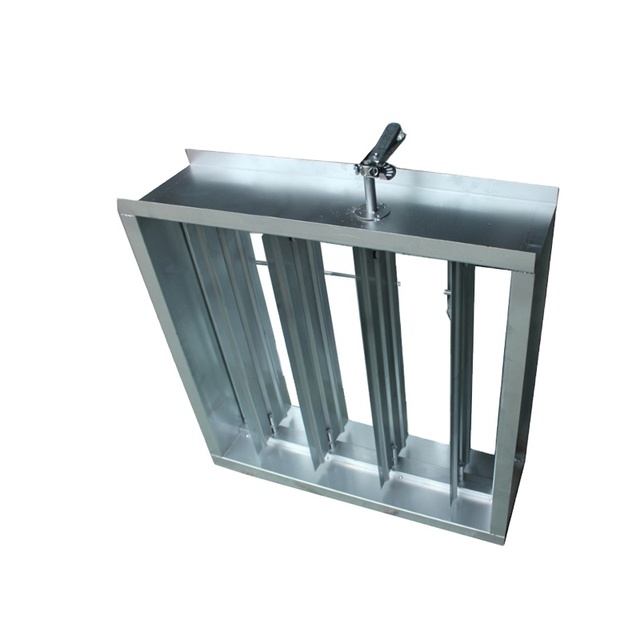 Galvanized Steel Leafy Air Volume Control Damper for HVAC Systems