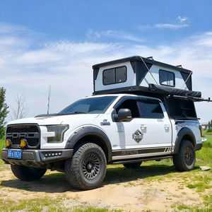 Eenvoudige Installatie Vrachtwagen <span class=keywords><strong>Tent</strong></span> Voor 6.5-8 Ft Vrachtwagenbed, Pick-Up Truck <span class=keywords><strong>Bed</strong></span> <span class=keywords><strong>Tent</strong></span> Dubbele Laag Waterdicht Pu2000 Mm Voor Camping Auto <span class=keywords><strong>Tent</strong></span> - Product Image 1