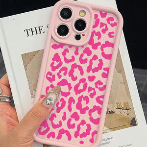 Bella Cover per telefono con stampa leopardata TPU con ritaglio in Silicone per paraurti per <span class=keywords><strong>iPhone</strong></span> 17 16 15 14 <span class=keywords><strong>13</strong></span> 12 11 - Product Image 6