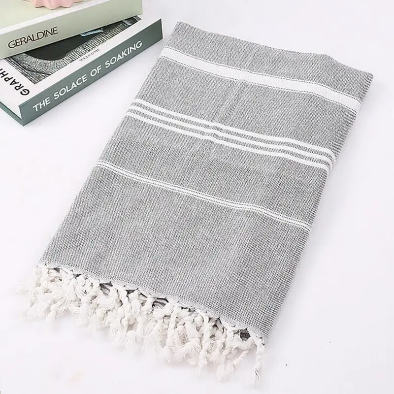100% algodão peso leve Fouta toalhas banho turco toalha