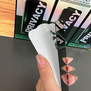 ฟิล์มกันรอยกระจกนิรภัยป้องกันการเกิดการเกิดไฟฟ้าสถิตฟิล์มกันกระแทกสำหรับ iPhone 16 PRO MAX 15 14 13 12 - Product Image 5