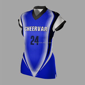 Maillots de volley-ball à séchage rapide mancherons uniformes de volley-ball durs vêtements de volley-ball pour femmes - Product Image 5
