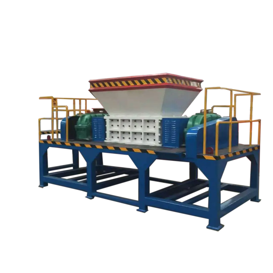 Máquina trituradora de botellas de vidrio para residuos, máquina trituradora de reciclaje de barriles de plástico para residuos electrónicos