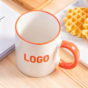 Ensemble de tasses à café en céramique classiques personnalisées avec logo, abordables et en gros, pour hôtels, conférences, cadeaux promotionnels - Product Image 2
