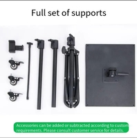 Support de trépied réglable pour ordinateur portable Nouvel équipement de DJ pliable avec supports de projecteur pour ordinateur portable