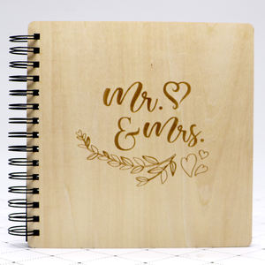 <span class=keywords><strong>Album</strong></span> photo en bois pour <span class=keywords><strong>scrapbook</strong></span>, 8x8, ateliers créatifs - Product Image 2