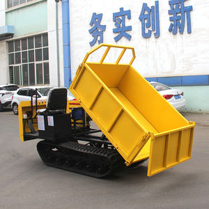 Dump Truck Crawler Rubber Track dengan Wood Grapple Boom - Product Image 5