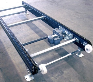 Gỗ Hộp Carton Container Pallet Tùy Chỉnh Simplex Duplex Triplex Phía Lái Xe Con Lăn Kéo Rèn Băng Tải Xích Vành Đai - Product Image 4