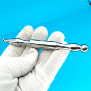 Bâton d'acupression en acier inoxydable en forme de stylo, couteau à fascia, outil de massage des méridiens pour soulager les muscles, yeux, visage, semelles des pieds et pieds - Product Image 4