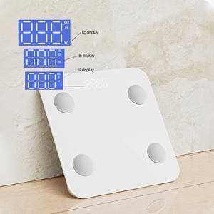 مقياس الدهون في الجسم الذكي للحمام مقياس رقمي إلكتروني بجهاز BMI موازين وزن تعمل بالبطارية لتطبيق البلوتوث من من أجل من أجل - Product Image 4