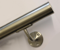 YL METAL Acier inoxydable 304 316 Finition satinée Garde-corps en tuyau pour mur Main courante Appartement Intérieur/Extérieur Utilisation des escaliers