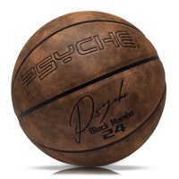 Ballon de basket-ball de luxe en microfibre suédée taille 7, haute adhérence, pour intérieur