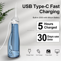 Uyisi 300ml IPX7 Pembersih Gigi Oral Dental Usb Irrigator Air Electric Machine Portable Cordless Water Household English