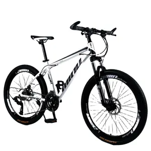 클래식 경량 색상 프론트 포크 서스펜션 탄소강 부품 저렴한 자전거 산악 자전거 26 27.5 29 인치