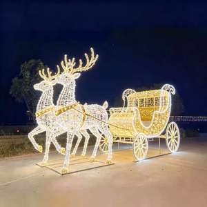 Luz LED 3D Gigante para Exteriores con Motivo de Pareja de Cisnes, Decoración Romántica Comercial para Parques, Bodas y Eventos - Product Image 2