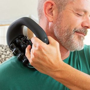 Electric Rolling Massager 12 Speed Levels USB Rechargeable Brushless Motor Neck Back Leg Massage - Product Image 2