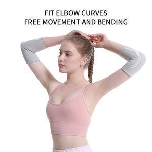 Cho Bóng Rổ Chuyên Nghiệp Bảo Vệ Khuỷu Tay Cú Đúp Cao Nén Đàn Hồi Hỗ Trợ Người Đàn Ông Miếng Đệm Hình Thức Dệt Kim Bảo Vệ Phổ - Product Image 3