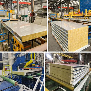 Atelier de stockage frigorifique préfabriqué moderne en laine de roche métallique écologique, ignifuge, insonorisé et à <span class=keywords><strong>isolation</strong></span> thermique - Product Image 2