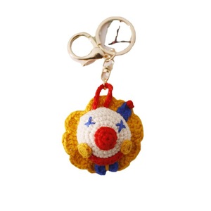 Colgantes <span class=keywords><strong>de</strong></span> payaso tejidos a mano, pequeños y adorables, productos terminados <span class=keywords><strong>de</strong></span> lana hechos a crochet, adornos pequeños especiales recogidos en red. - Product Image 5