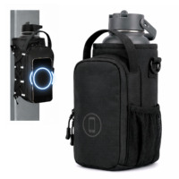 Sac de transport magnétique en néoprène pour bouteille d'eau, pochette pour téléphone de sport, porte-gobelet magnétique, étui spécial pour bouteille d'eau – Vente en gros