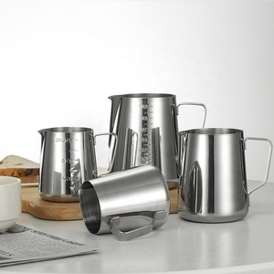 Nhà Sản Xuất Bán Buôn Thép Không Gỉ Bình Sữa Công Suất Lớn Thủ Công Cà Phê Latte Đo Cup Với Quy Mô - Product Image 6