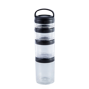 Bộ Hộp Đựng Có Thể Xếp Chồng Lên Nhau Gồm 4 Hộp Kẹo Xếp Gọn Đồ Ăn Nhẹ Hoàn Hảo Thông Minh Và Ăn Vặt Đơn Giản - Product Image 1