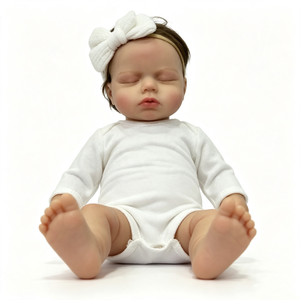 Poupée Reborn Personnalisée, Poupée Bébé Réaliste, Poupée Reborn en Vinyle Corps Entier - Product Image 1