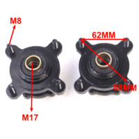 Avec frein, amortisseur 285 mm, bras oscillant de suspension, rotule de direction supérieure/inférieure, moyeu de roue, compatible avec les pièces de buggy et VTT