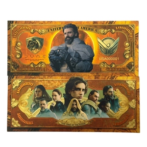 Billets de banque du film Dune 2026 America 9 Models, plaqués or 24 carats, pour cadeaux - Product Image 3
