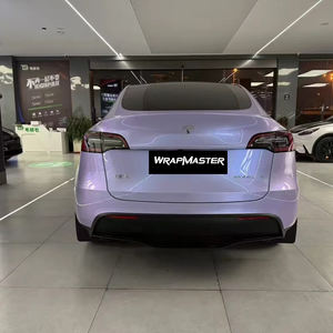 Wrapmaster 1,52*15M alta calidad TPU PPF película metálica cristal plata Phantom púrpura TPU película protectora - Product Image 4