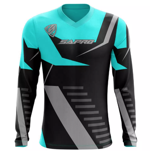 เสื้อเจอร์ซีย์ขี่มอเตอร์ไซค์สำหรับทุกเพศดีไซน์ของคุณเอง - Product Image 1