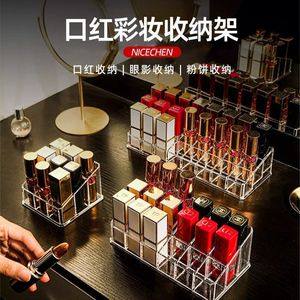 Acrylic Transparent <b>Makeup</b> <b>Brush</b> Holder Desktop Storage Box With Cover For Cosmetic Organizers - Product Image 4