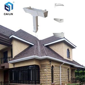 Gouttières de pluie rectangulaires en <span class=keywords><strong>PVC</strong></span>, livraison directe d'usine, japon, prix bas, panneau d'isolation de pluie en <span class=keywords><strong>PVC</strong></span>, gouttières de toit - Product Image 4