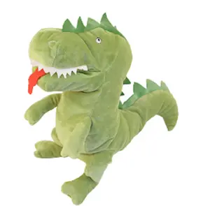 软枕恐龙毛绒玩具批发拥抱毛绒绿色动物恐龙