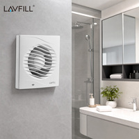 220v 4 pouces extracteur ventilateurs d'air silencieux ventilateurs d'extraction pour chambre salle de bain