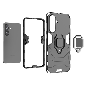 Funda Rígida tipo Armadura a Prueba de Golpes con Soporte de Anillo para <span class=keywords><strong>Samsung</strong></span> A56 <span class=keywords><strong>A26</strong></span> A36 A16 A06 A15 A05 A05S A55 A54 A25 A24 A14 A04 para <span class=keywords><strong>Samsung</strong></span> A53 A52 - Product Image 4