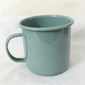 350ml Color Enamel Mug Iron Camping <b>Cup</b> Lightweight Coffee Mug <b>Cold</b> Hot Beverage <b>Cup</b> - Product Image 1