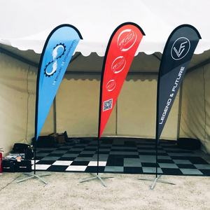 Promotion de haute qualité Hot Sheng Hua Textile Tissu vendu à la maison et à l'étranger Protection solaire coupe-vent drapeau de plage - Product Image 2