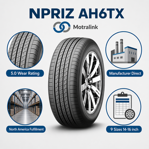 Neumático Radial para Automóvil de Pasajeros <span class=keywords><strong>NEXEN</strong></span> NPRIZ AH6TX de Caucho Compuesto Especial, Alto Rendimiento, Larga Duración, Confort, Silencio y Eficiencia de Combustible - Product Image 4