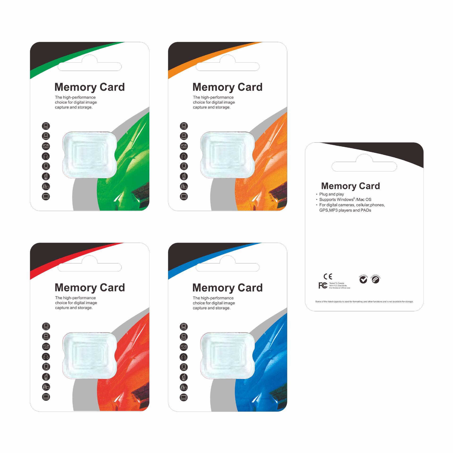 บรรจุภัณฑ์ซิมเดียว (สีน้ำเงิน/เขียว) T05