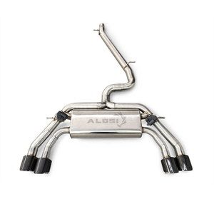 Convient pour SEAT Leon <span class=keywords><strong>Cupra</strong></span> 2.0T 2017-2021, échappement arrière avec soupape, acier inoxydable avec commande de soupape, tuyau d'échappement - Product Image 2