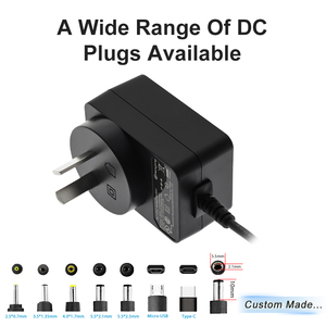 Bộ nguồn y tế IEC60601 SAA CB 30W Max 5V 9V 12V 15V <span class=keywords><strong>24V</strong></span> 1A <span class=keywords><strong>1.5A</strong></span> 2A 2.5A 3A 4A 5A, đầu cắm AUS, bộ chuyển đổi AC cho máy theo dõi bệnh nhân - Product Image 6