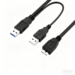 SIPU 2026 Nuevo <span class=keywords><strong>Cable</strong></span> <span class=keywords><strong>USB</strong></span> 3.0 <span class=keywords><strong>Micro</strong></span>-B para Disco Duro Externo, <span class=keywords><strong>Cable</strong></span> de Datos <span class=keywords><strong>USB</strong></span> de Doble Extremo con Fuente de Alimentación <span class=keywords><strong>Auxiliar</strong></span> 0.5m 1m - Product Image 4