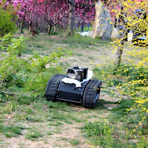 Châssis de véhicule robotique WeiDe, capacité de charge de 300 kg, moteur, chenilles en caoutchouc, base de char d'assaut tout-terrain - Product Image 1
