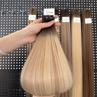 Extensiones de Cabello Humano Invisibles con Trama, Compra en Línea en Alibaba, Sin Caída, Color Rubio Piano, de Proveedor de Confianza
